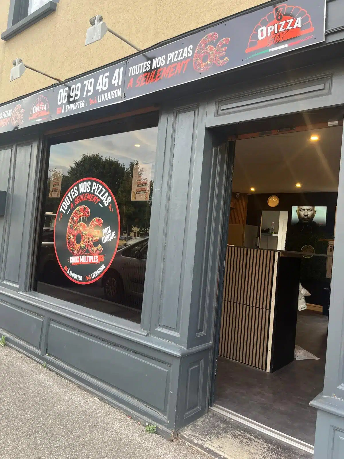 HAPPYNESS RADIO SOUTIENT LES COMMERCES LOCAUX - O’Pizza six, situé au 93 route de Rouen à Salouël. Testé et approuvé par votre radio locale qui vous fait découvrir ce nouvel établissement qui devrait ravir vos papilles.