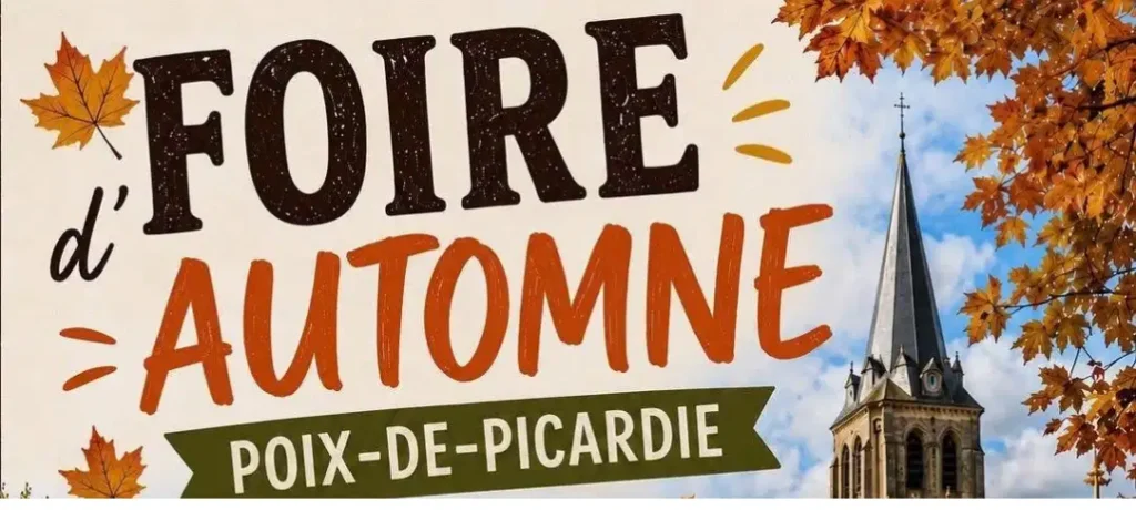 Poix-de-Picardie : la Foire d'automne ce dimanche