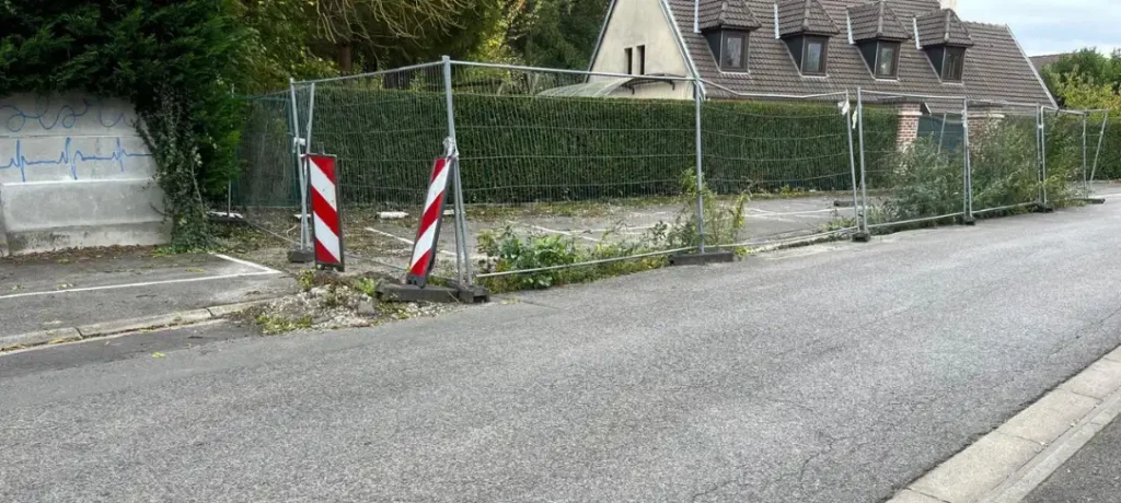 Saleux : une cavité de 150 m³ sous la chaussée